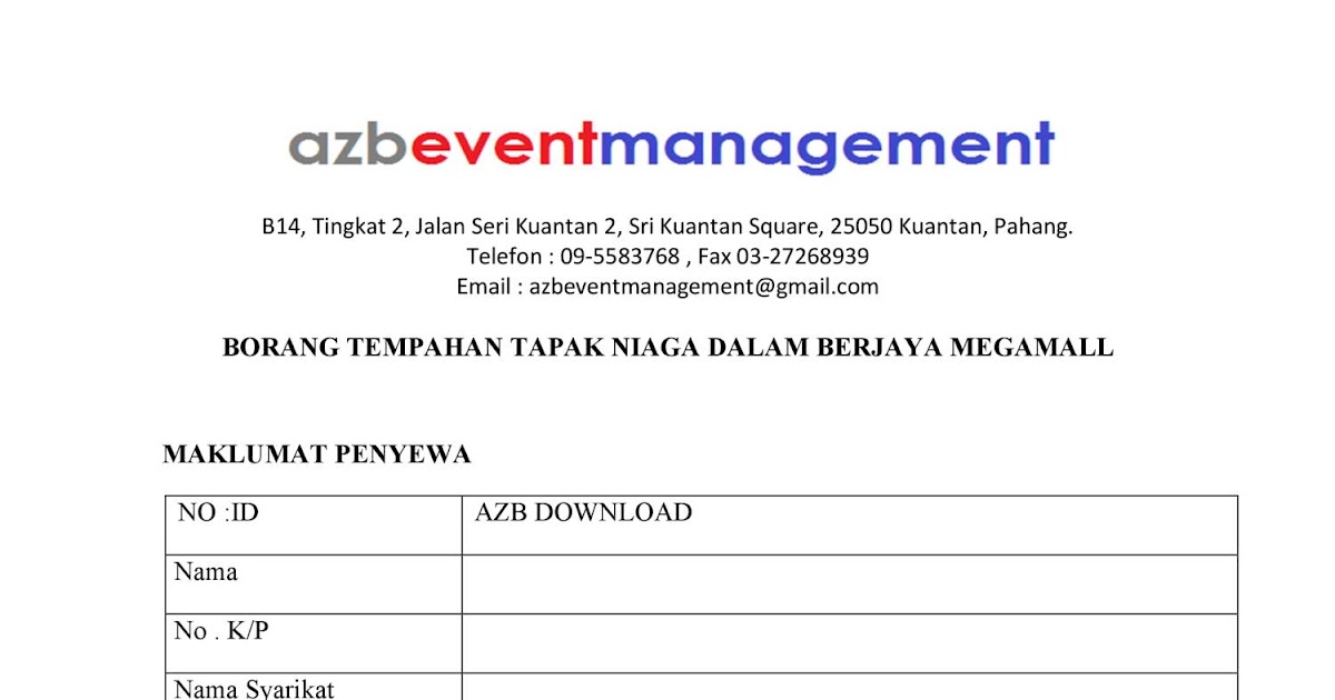 Contoh Cop Rasmi Syarikat  Cara Buka Akaun Perniagaan Enterprise Di