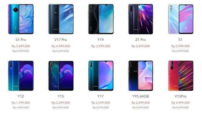 Brosur Harga Hp Vivo Terbaru 2020 - Baru Mania