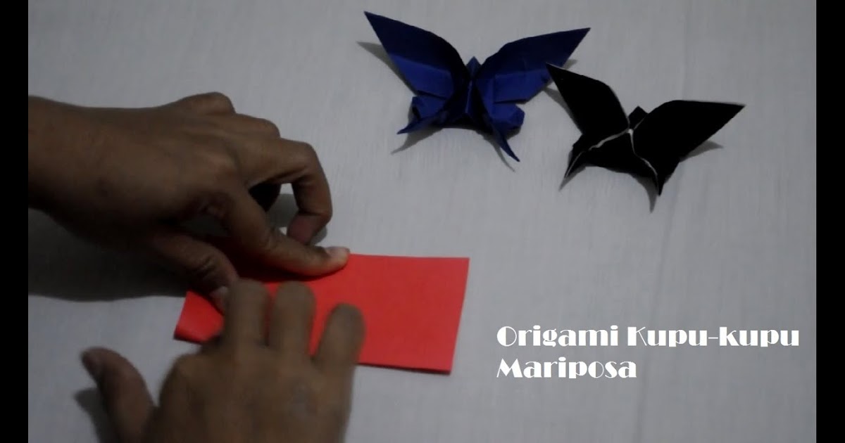  Cara  Membuat  Hiasan  Dinding  Kelas Dari  Kertas  Origami  Kupu  
