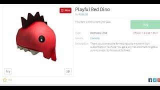 Roblox Promo Codes Playful Red Dino Wwwrxgatect - how to get all nfl helmets roblox nfl event videos infinitube