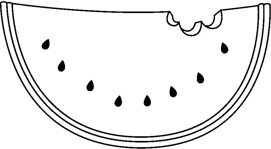 Free Watermelon Black And White Clipart Download Free Watermelon Black And White Clipart Png Images Free Cliparts On Clipart Library