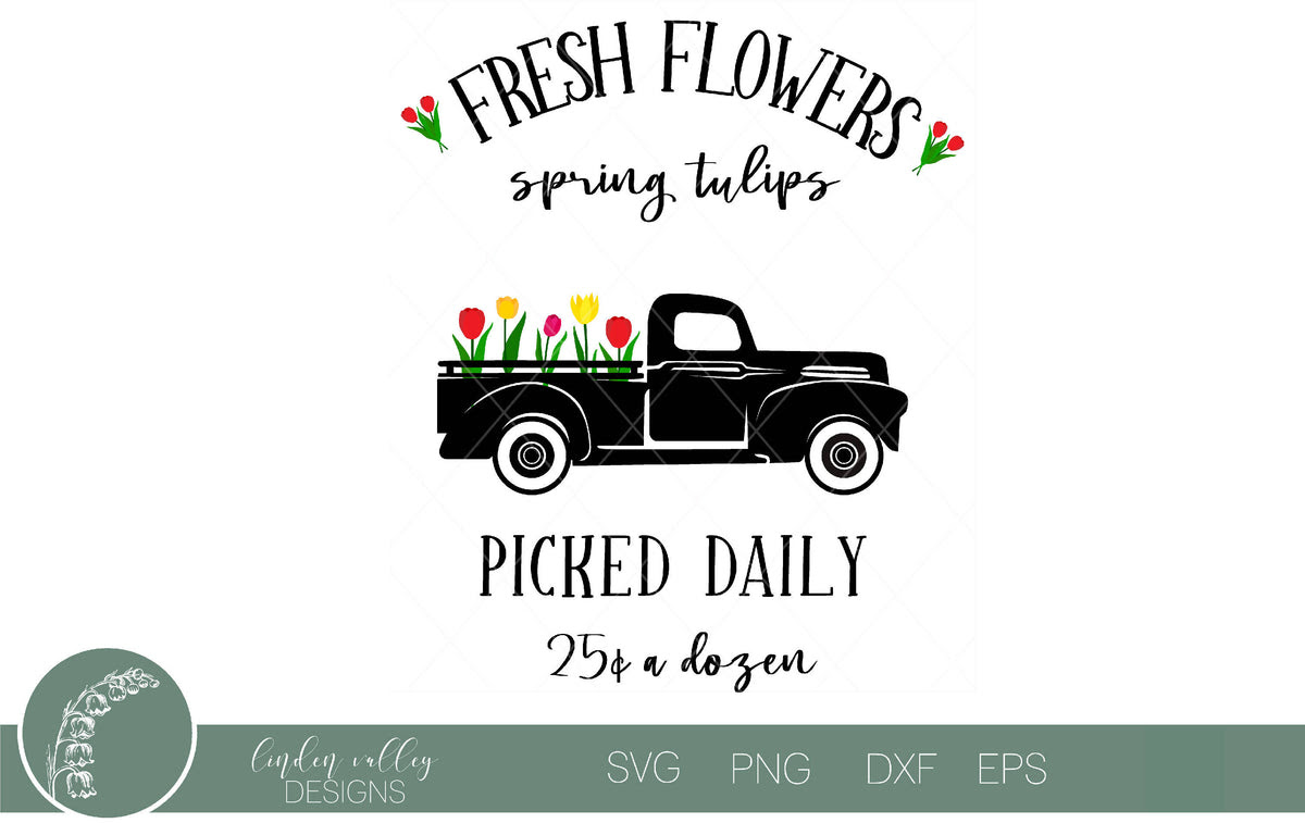 Free Free 211 Flower Truck Svg SVG PNG EPS DXF File