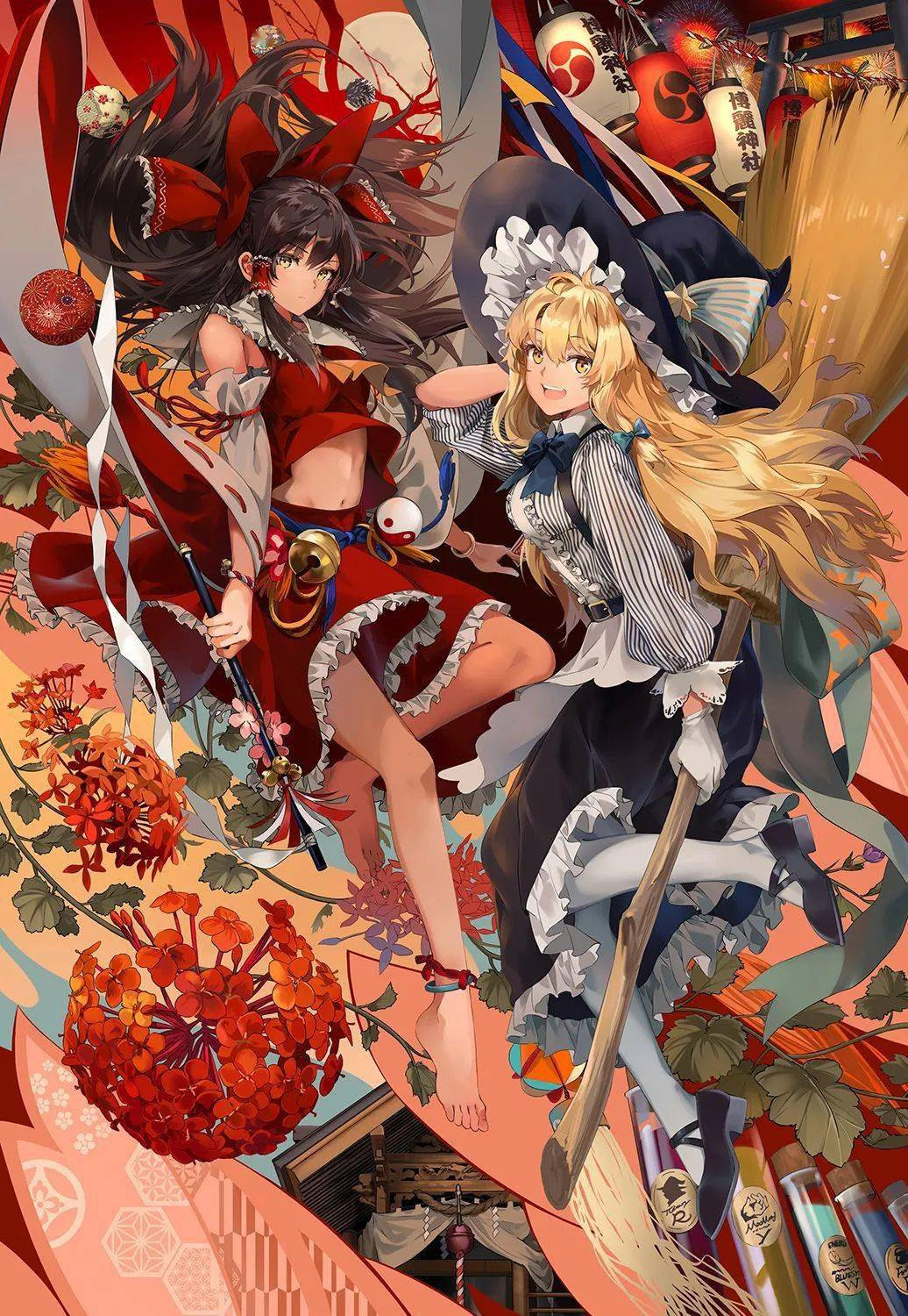 東方壁紙魔理沙