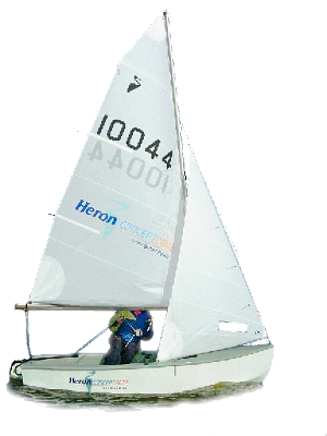 Learn Heron dinghy cover :Sailing