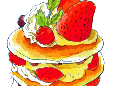 おしゃれ シンプル 食べ物 イラスト の最高のコレクション 無料イラスト集