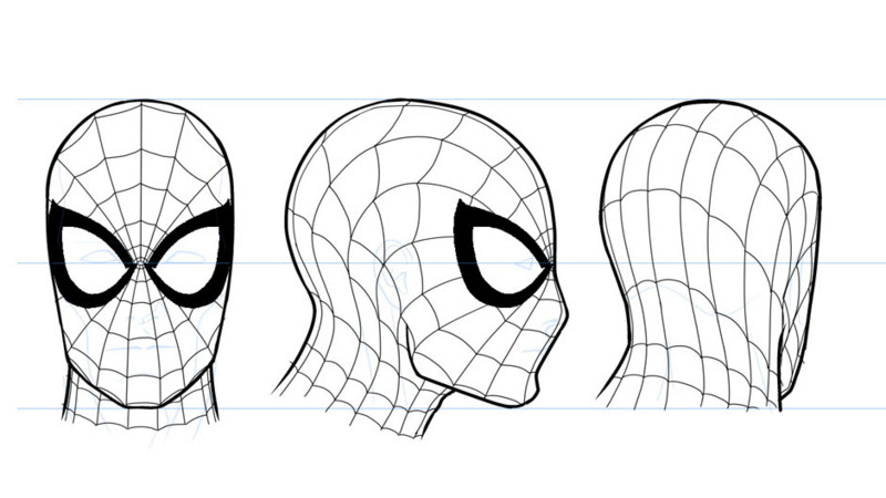トップ100スパイダーマン イラスト 簡単 かわいいディズニー画像