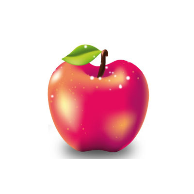 動物画像無料 新鮮なリンゴ イラスト かわいい