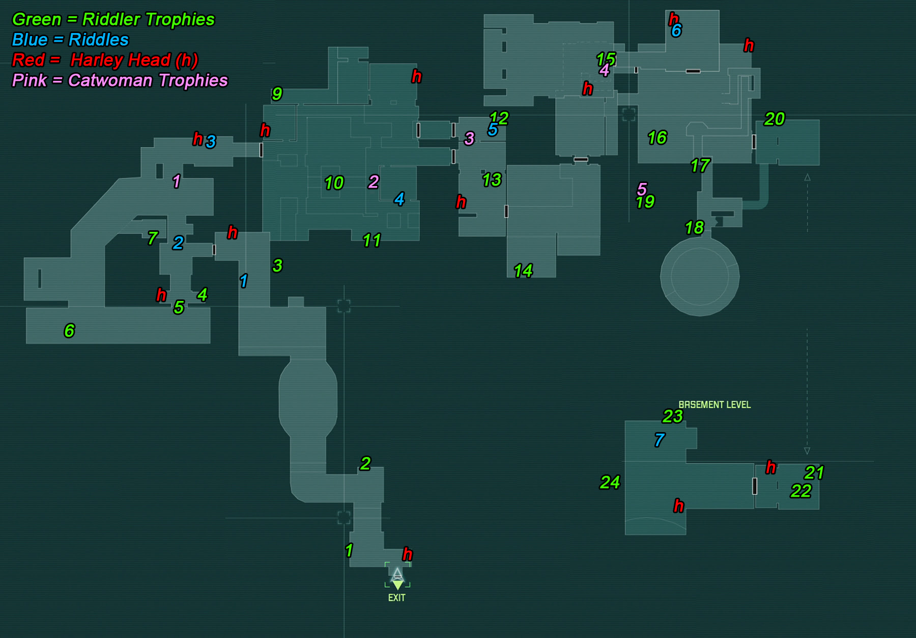 There are numerous riddler challenges in batman: Batman Arkham City Riddler Guide Page 34 Gamesradar