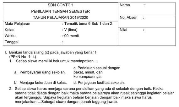 Soal Olimpiade Matematika Sd 2019 Dan Kunci Jawaban Bali Teacher