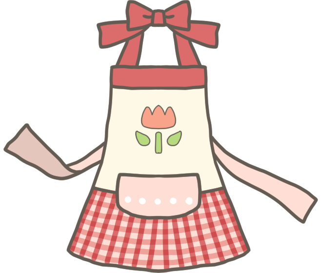 かわいい動物画像 最新エプロン イラスト 簡単