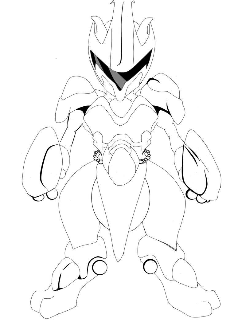 Mega Pokemon Coloring Pages Mewtwo - Justindrew