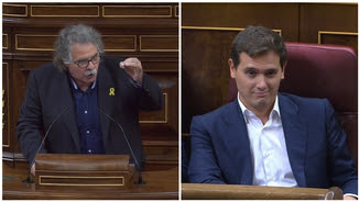 Joan Tardà ha retret a Albert Rivera que digui "colpistes" als independentistes acusats de rebel·lió, i li ha dit que és "un feixista"