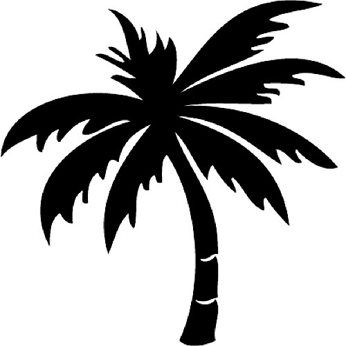 Printable Palm Tree Clip Art Free Rectangle Circle
