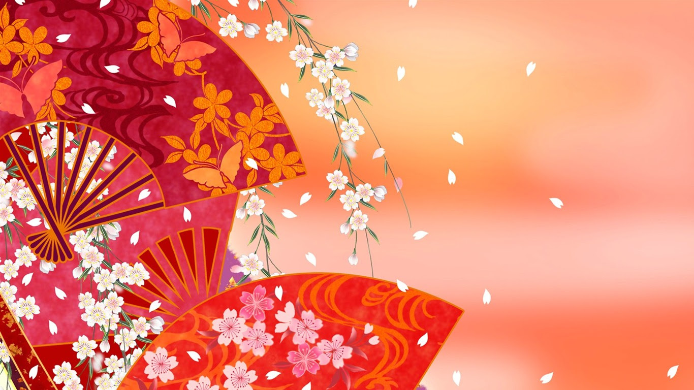 綺麗なpc 壁紙 19x1080 和風 イラスト 最高の花の画像