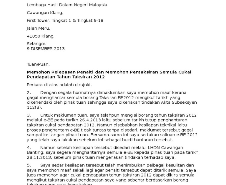 Surat Rasmi Ke Perkeso - Terengganu z
