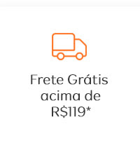 Frete Grátis acima de R$119