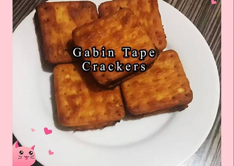 Resep: Kue Tape crackers (gabin) Anti Gagal!