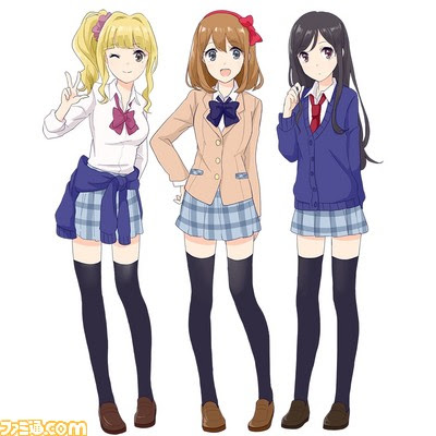 0以上 女の子 三人組 イラスト Ituirasuto