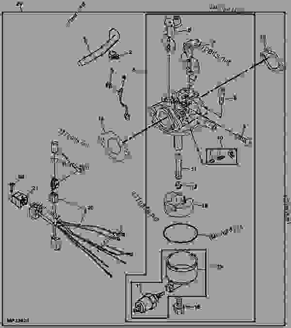 Wiring Diagram: 29 John Deere Gator Carburetor Diagram