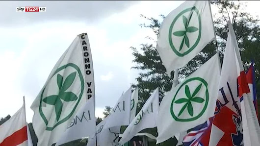 Salvini dal palco di Pontida: "Non saremo servi di nessuno" | Video Sky - Sky TG24 HD