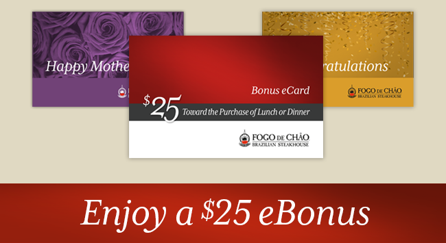 Enjoy a $25 eBonus