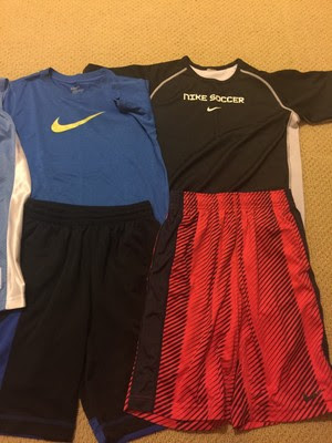 Get Rabate Kids Boys Lot 3 Top 2 Short Nike SZ Medium