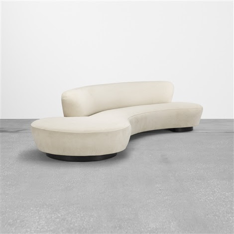 We love vintage leather sofas because while new leather sofas will usually take a while to break in, used vintage leather sofas allow you to skip that process and go straight for the comfort. Serpentine Sofa By Vladimir Kagan On Artnet