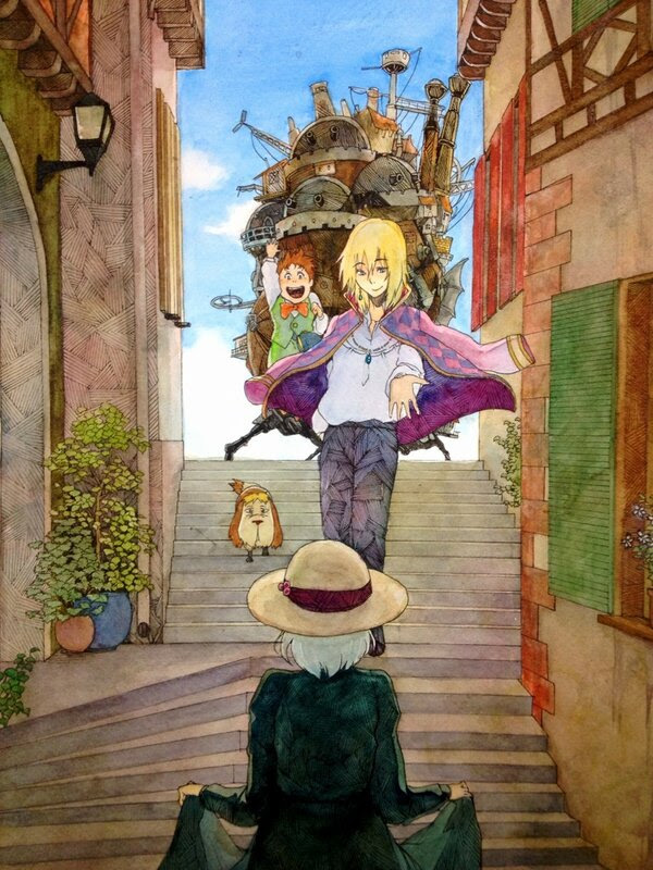 イラスト集 最新のhd美しい ジブリ イラスト 綺麗