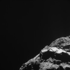 Comet 67P on 26 January - NAVCAM [b]