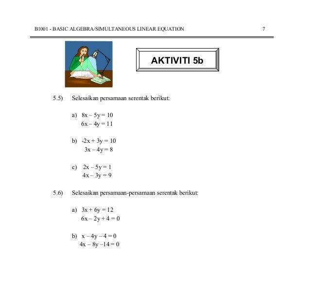 Contoh Soalan Persamaan Kuadratik Matematik Tambahan 