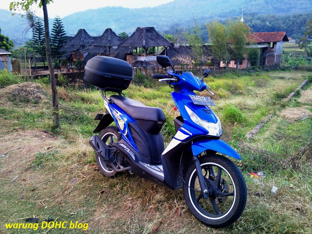 Variasi Motor Beat Biru  Modifikasi Yamah NMAX