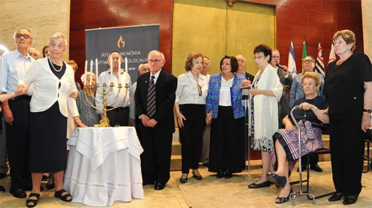 Comunidade judaica paulista faz uma noite de homenagens pelo Dia Internacional em Memória das Vítimas do Holocausto