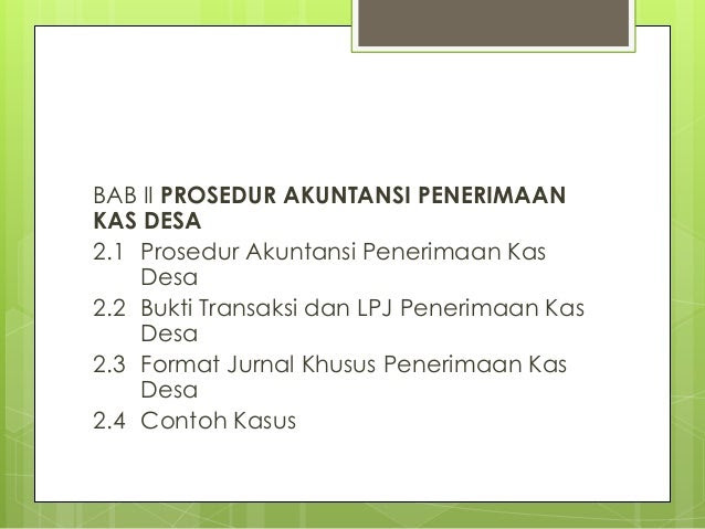 Contoh Jurnal Akuntansi Pemerintahan - Ndang Kerjo