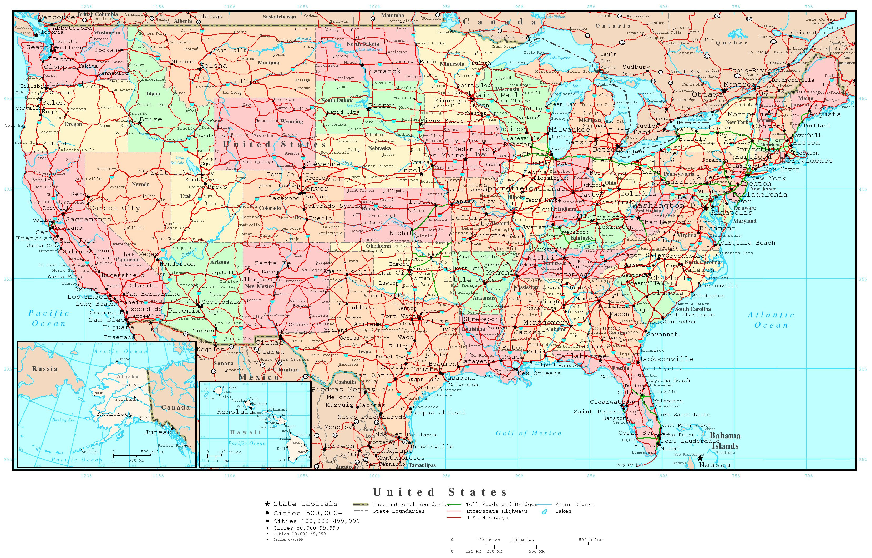us map with cities and highways Us Maps Highways States Cities us map with cities and highways