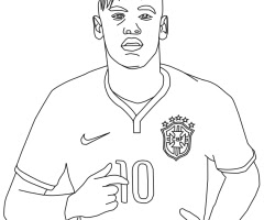 Benzema Coloring Pages - Learn How to Draw Karim Benzema (Footballers