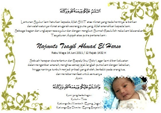 Contoh Invitation Yang Bagus - Contoh 0917