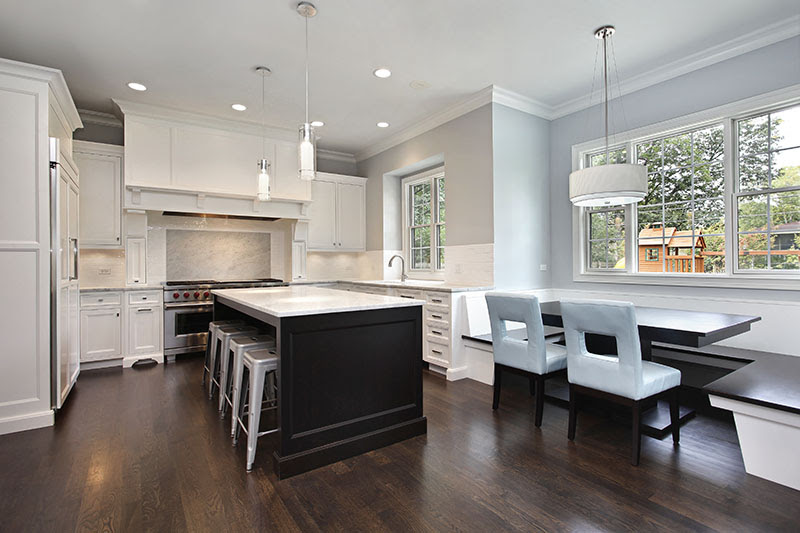 A gallery featuring 21 living rooms in different styles, each with a different dark hardwood floor. 37 Inspiring Kitchen Ideas With Dark Floors Homenish