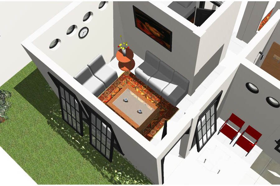  Desain  Rumah  Sederhana  6 X  10  Meter Contoh Sur