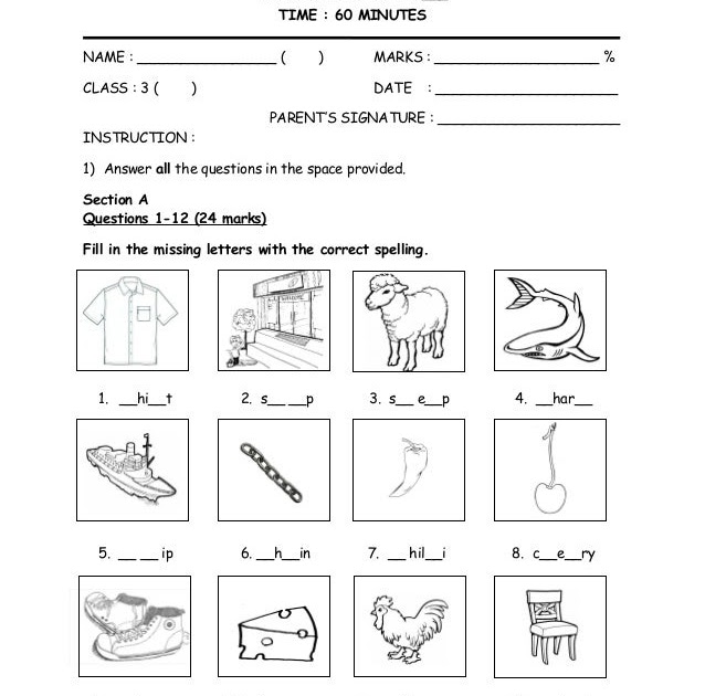 Soalan Exam English Tahun 3 - Viral Blog l