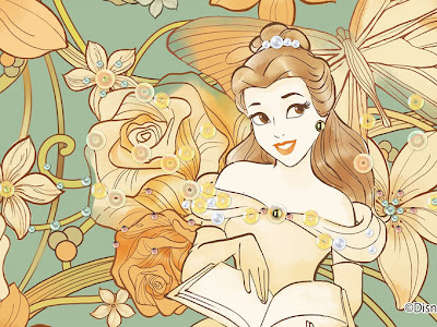 ベル 薔薇 ディズニー イラスト の最高のコレクション イラスト画像