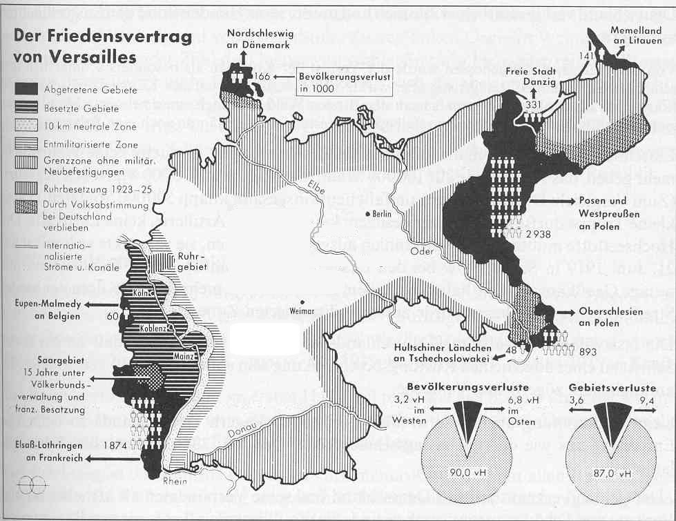 Es ist die hauptstadt des französischen bezirks (départament) yvelines. Territoriale Bestimmungen Des Versailler Vertrags