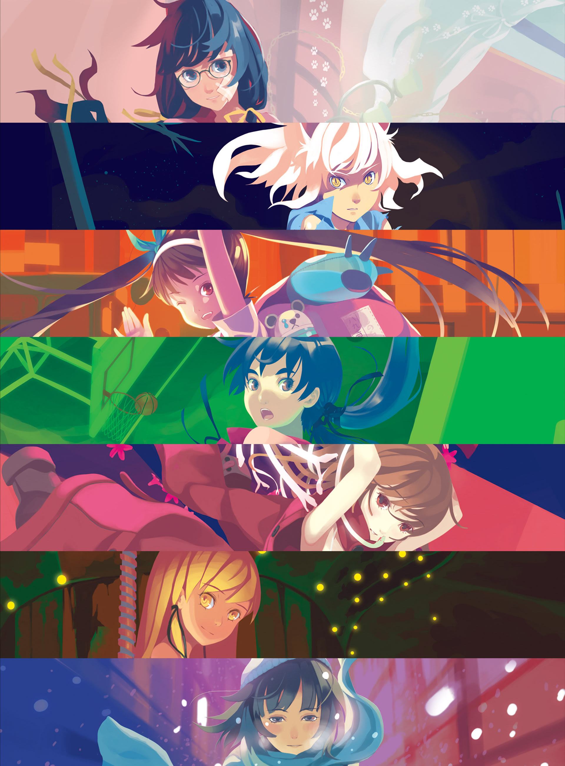 ダウンロード可能 化物語 壁紙 Jpbestwallpaper