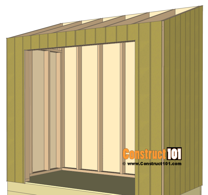 Shed Plans 4x8
