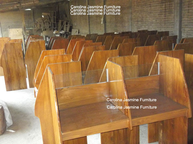  Meja  Lab Bahasa Carolina Jasmine Furniture