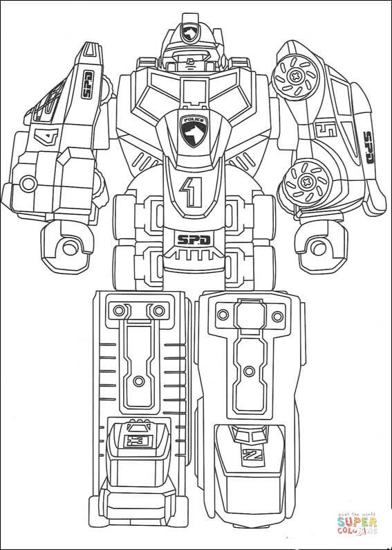 power rangers megazord coloring pages  coloring pages kids