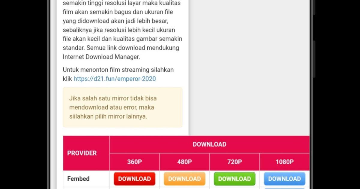 Lk21 360P - 2021 Lk21 Vip App Download For Pc Android ...