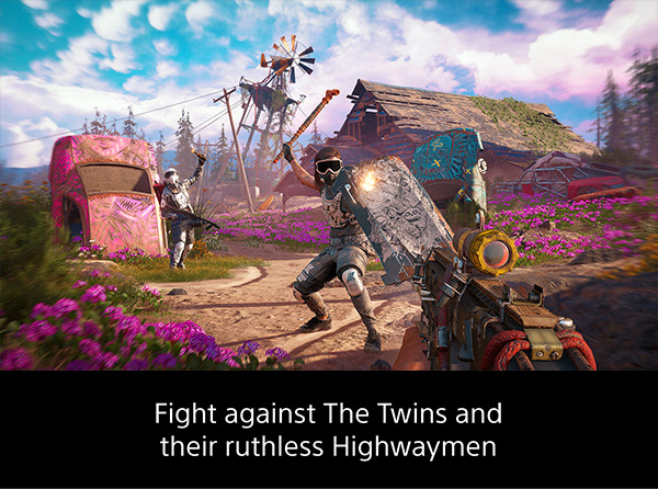 Fight against The Twins and their ruthless Highwaymen