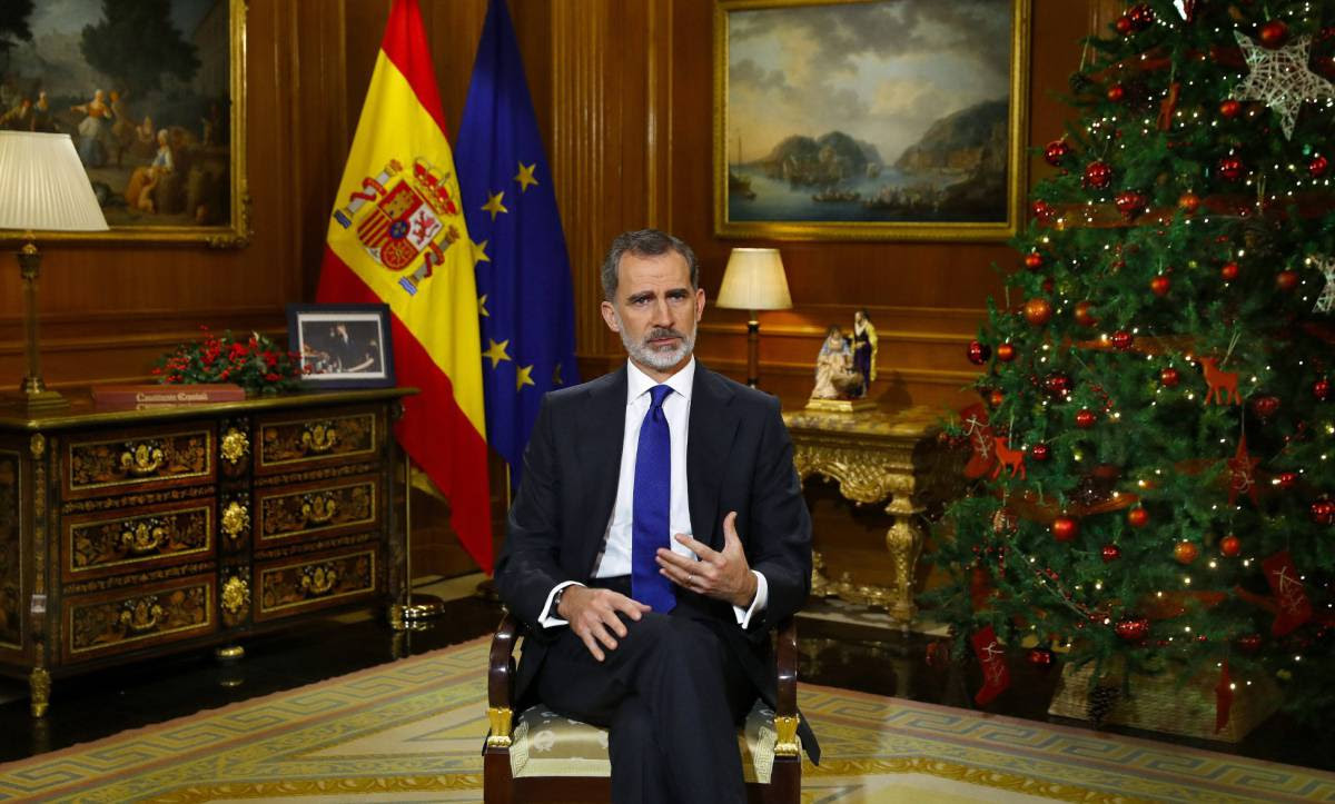 PSOE, PP, Cs y Vox apoyan el mensaje del Rey y los nacionalistas y Podemos critican que no mencionase a Juan Carlos I