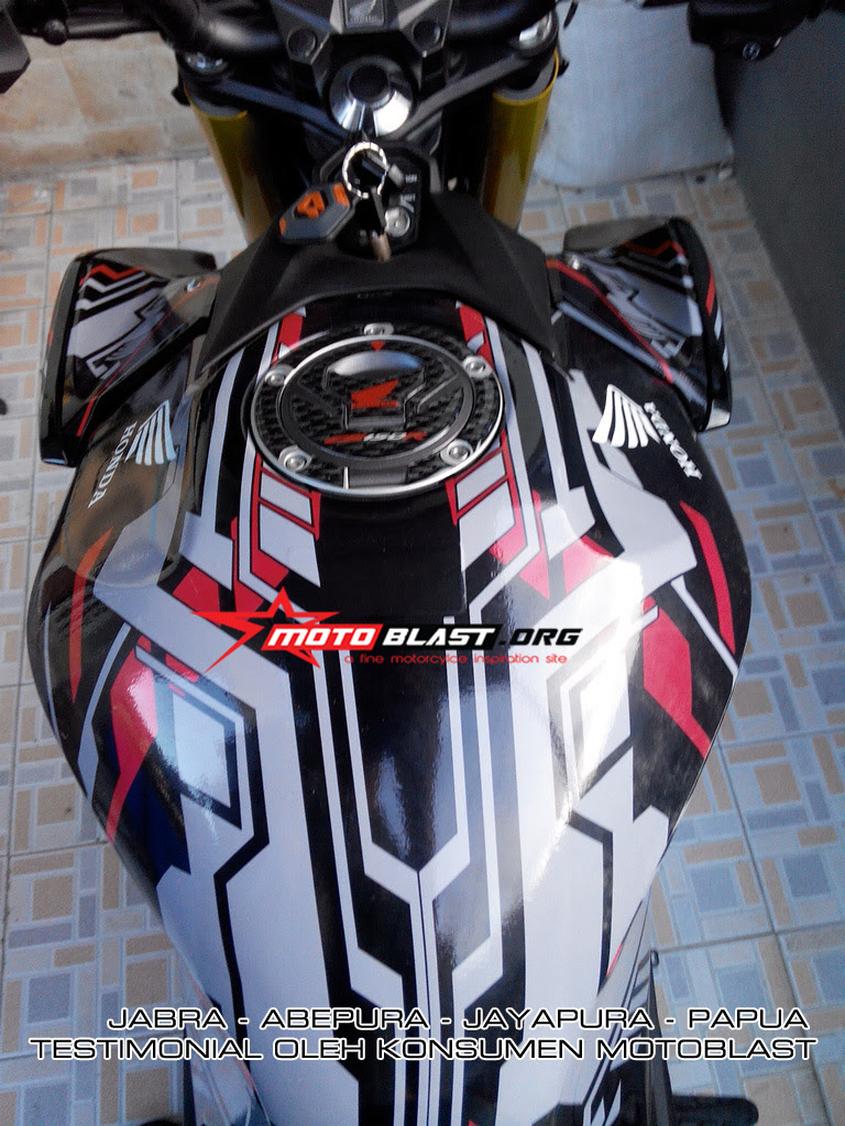 Gambar Modifikasi Stiker Motor Cb 150 R Inomodifikasi