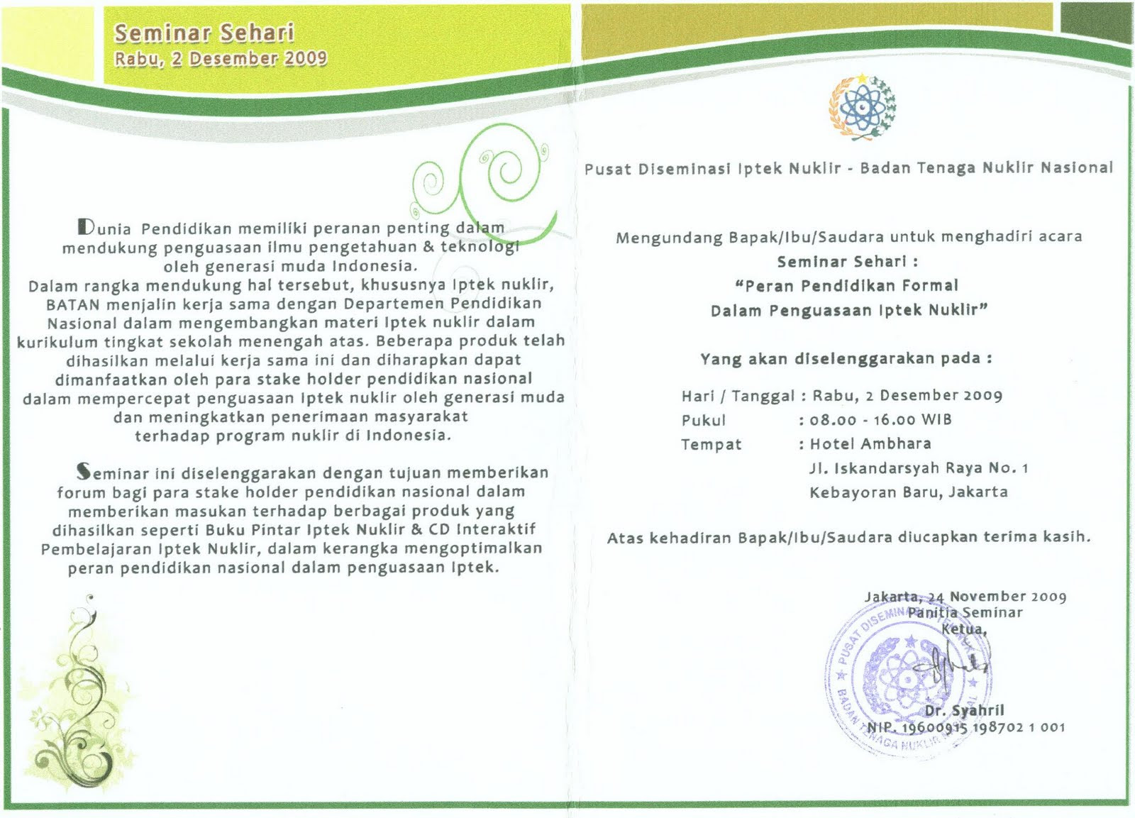 Contoh Surat Dokter Jakarta - Surat W